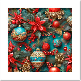 Christmas Ornaments Posters and Art